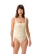 Imagen de Coconut - Malla Entera Escote Recto Estampado Lunares