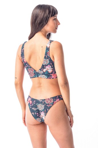 Imagen de Bábaro - Bikini Top Reversible Estampado Floreado