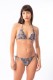 Imagen de Cozumel - Bikini Triángulo Regulable con Argolla Estampado Azul