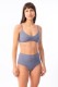 Imagen de Cartagena - Bikini Tiro Alto Ribb Blue