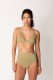 Imagen de Ibiza - Bikini Triángulo Tiro Alto con Argolla Verde