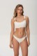 Imagen de Paraiso- Bikini Top con Argollas Piqué  Crudo